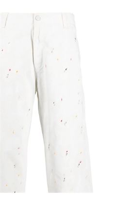 paint splatter-detail cotton jeans EMPORIO ARMANI | 6R1P7E1K1MZF113